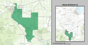 Illinois US Congressional District 12 (desde 2013) .tif