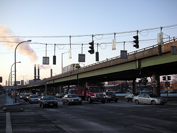 The fervor of urban renewal led to the routing of Interstate 81 through the middle of Syracuse's 15th Ward in the 1960s. The viaduct is now slated for