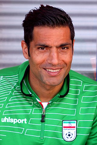 <span class="mw-page-title-main">Amir Hossein Sadeghi</span> Iranian former football player (born 1981)