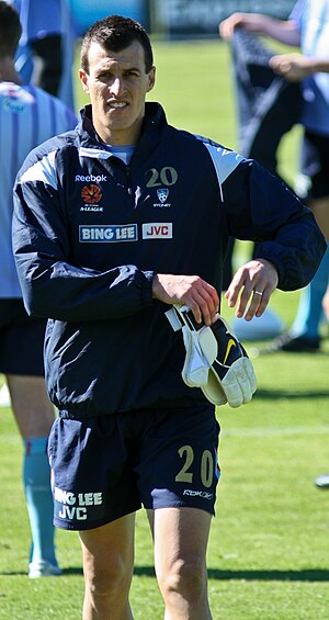 Ivan Necevski at 2009-2010 pre-season training...