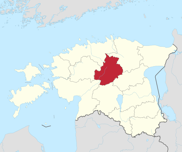Järva County in Estonia.svg