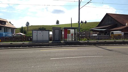 Jakobstal railway station