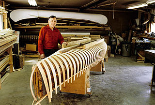 Joe Seliga Canoe builder