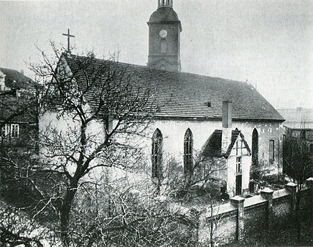 Johanniskirche, Ansicht von Westen, nach 1875