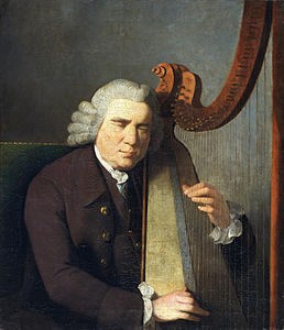 William Parry, Niewidomy walijski harfista, 1775–1782