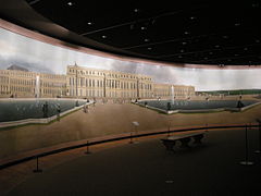 Veduta panoramica del Castello di Versailles (1818-1819), già nel City Hall Park di New York, oggi al Metropolitan Museum.