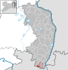 Location of the community of Jonsdorf in the district of Görlitz