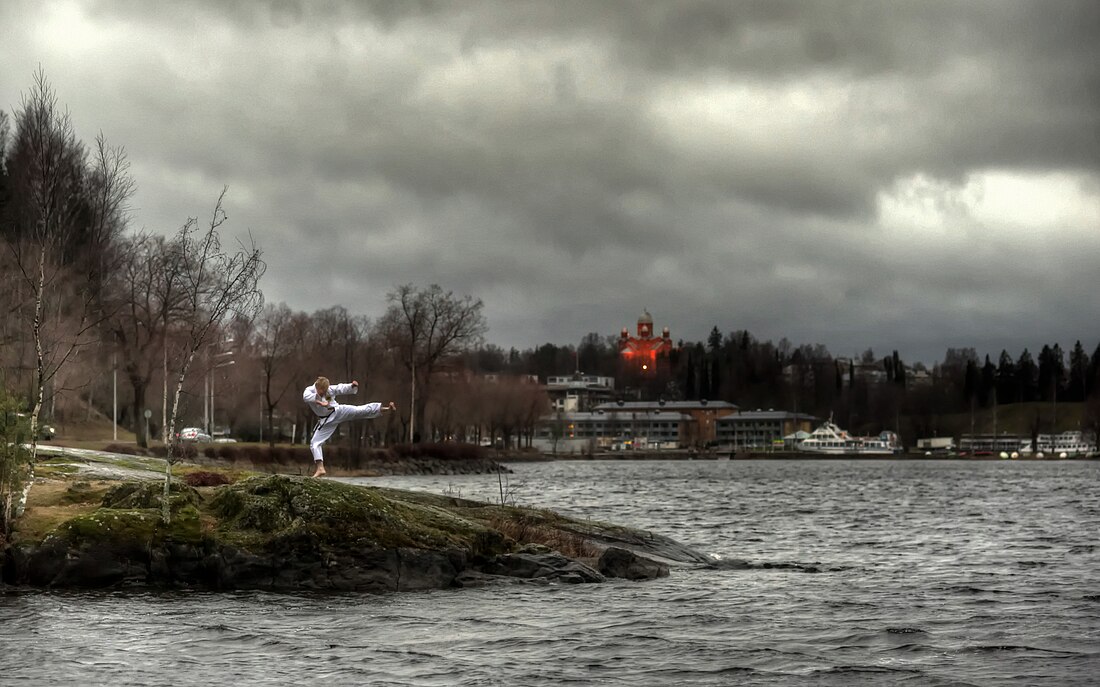 File:Karate in Lappeenranta, Finland.jpg