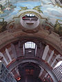 view down from the cupola