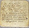 Karoline Pfordt - Stolperstein.jpg