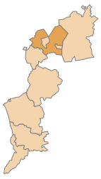 Distretto di Eisenstadt-Umgebung – Mappa