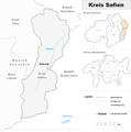 Municipalities in the circle of Safien