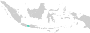 Lokasi Keuskupan Purwokerto