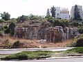 מתחם קיר העורבים לצד רחוב מעיר יערי בחיפה