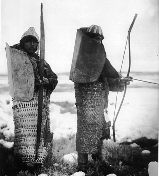 Lamellar armour traditionally worn by the Koryak people (circa 1900)