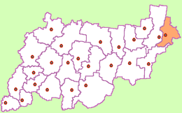 Oktjabr'skij rajon – Mappa