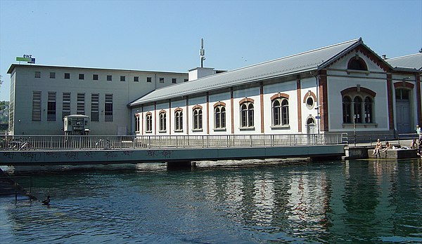 Letten Power Station in Zürich
