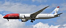 A former Norwegian Boeing 787-9 operated by Norwegian Long Haul, phased out in 2021