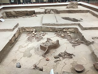 <span class="mw-page-title-main">Lajia</span> Archaeological site in Qinghai, China