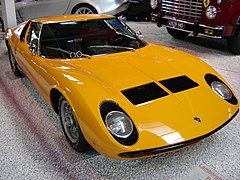 Lamborghini Miura de 1966.