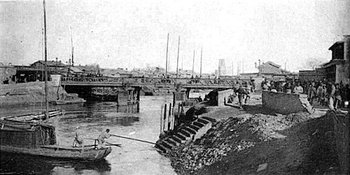 Le quai de France à Tien-Tsin. Le capitaine Calmel