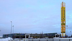 Liikekeskus Tornion Portti talvella 2007.