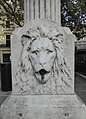 Detail on the 19th-century John Law Baker drinking fountain in the churchyard of St Martin-in-the-Fields. [181]