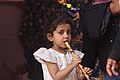 Little girl at Craft fair and folk festival Bangladesh 2024 at Sonargaon museum