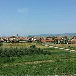 Vista desde el lado sur del pueblo