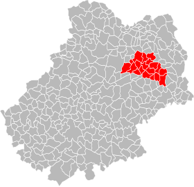 Localisation de Communauté de communes Causse Ségala-Limargue