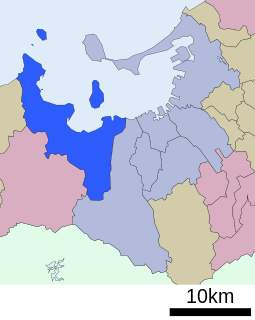 西区 (福岡市)位置図