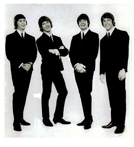 La banda uruguaya Los Shakers en la portada del álbum Rompan todo (1965).