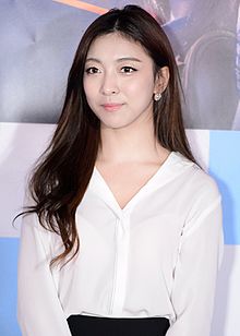 Luna (Park Sun-young) at The Lightning Man's Secret VIP premiere 02.jpg