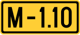 Jalan nasional (M)1.10 perisai}}