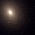 Aufnahme des zentralen Bereich der Galaxie M32 mithilfe des Hubble-Weltraumteleskops, WFPC2