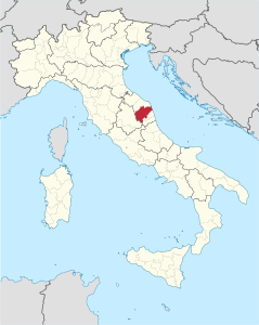 Provincia di Macerata – Localizzazione
