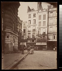 Maisons 94 et 96 Rue St. Honoré construites sur l’emplacement où naquit Molière (1e)