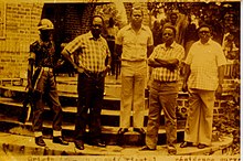 Left to right: parliamentarians Anaclet Makanda Mpinga Shambuyi, Etienne Tshisekedi wa Mulumba, Joseph Ngalula Mpandajila, and Isidore Kanana Tshiongo a Minanga, detained by Mobutu. Makanda, Tshisekedi, Ngalula, and Kanana detained by Mobutu.jpg