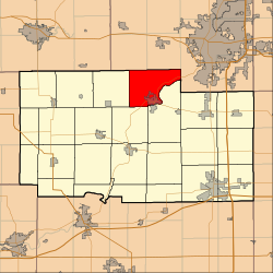 Location in Ogle County