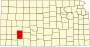 Karta över Kansas Highlighting Grey County.svg