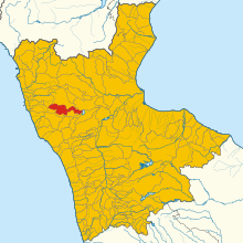 Localisation de San Sosti