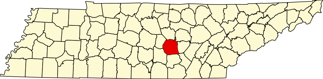 File:Map of Tennessee highlighting Warren County.svg