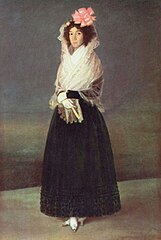 Retrato de la condesa del Carpio, Goya, 1794-1795