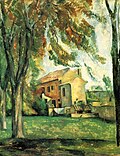 Thumbnail for Chestnut Trees and Farm at Jas de Bouffan (Cézanne, Pasadena)