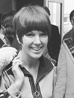 Mary Quant British fashion designer (born 1930)