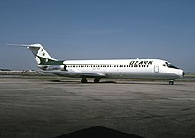 Ozark DC-9 at Lambert