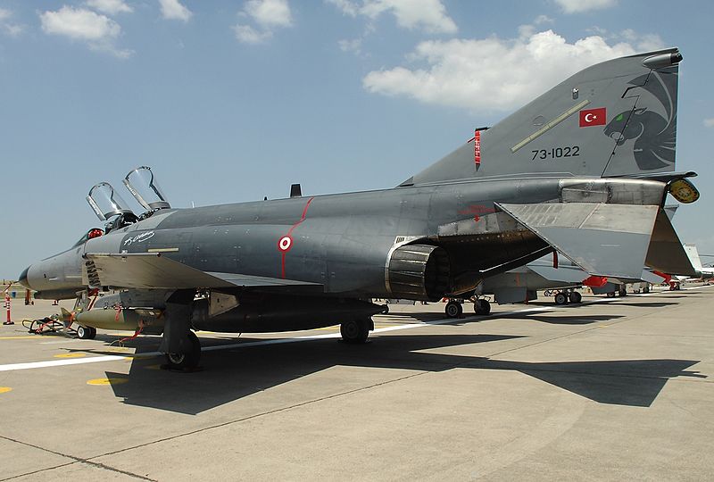 File:McDonnell Douglas F-4E Phantom II, Turkey - Air Force JP7136192.jpg