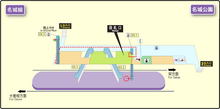 ファイル:Meijo_Koen_station_map_Nagoya_subway's_Meijo_line_2014.png