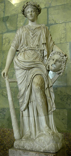 Статуя на Мелпомена, Ермитаж