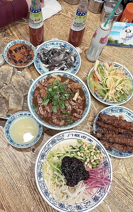Beijing cuisine in Menkuang Hutong, which is a century-old restaurant